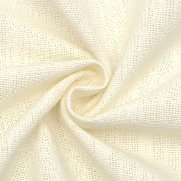 Leinen-Polyester Mix Artikel Tirol Farbe Creme-Weiss Rabatt