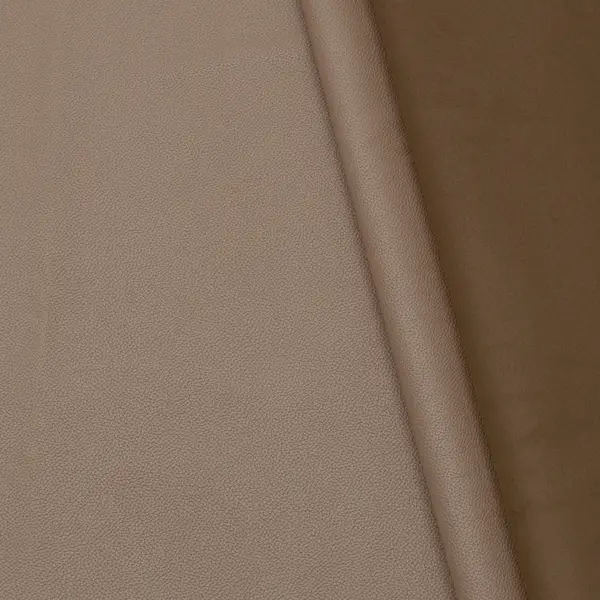 Super-Preis Microfaser Polsterstoff Lederoptik Artikel Santiago Farbe Taupe