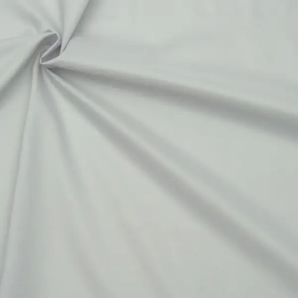 100% Baumwollstoff Voile "Silky Touch" Farbe Hell-Grau Knallerangebot
