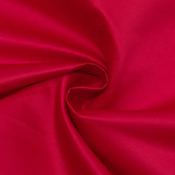 Rabatt Satin Stoff "Duchesse" Farbe Rot