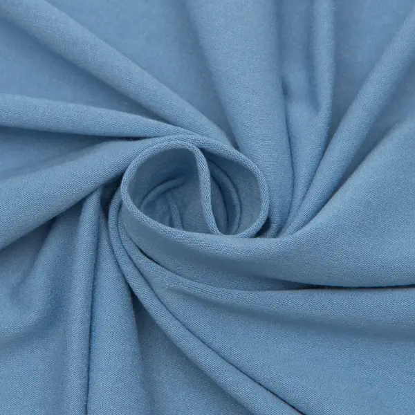 Viskose Stretch Jersey "Basic" Farbe Jeans-Blau Angebot