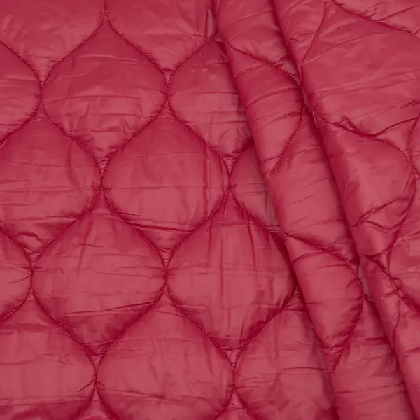 Steppstoff "Tropfen groß" Farbe Rot Wochenendangebot