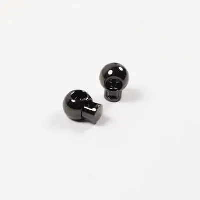 2 Stück Kordelstopper Farbe Silber Top-Seller