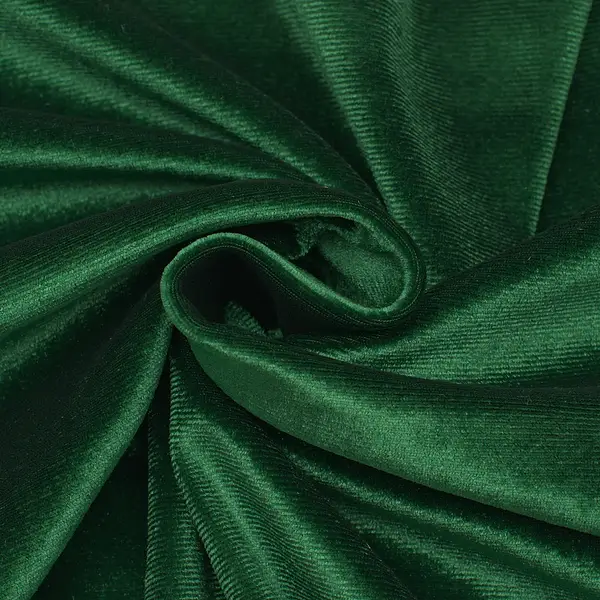 Saisonangebot Stretch Pannesamt "Deluxe" Farbe Grün