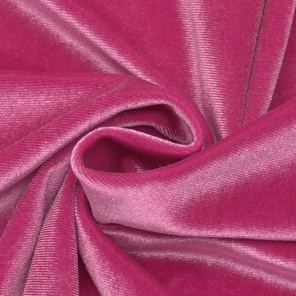 Neuheit Stretch Pannesamt "Deluxe" Farbe Pink