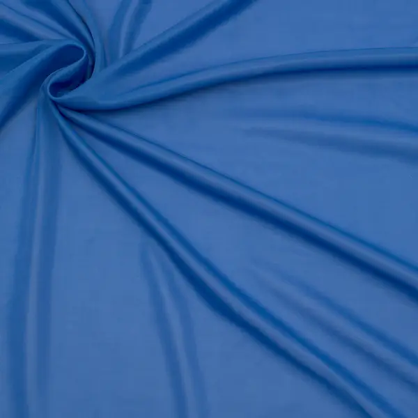 Stretch Futterstoff "Charmeuse" Farbe Royal-Blau Sonderaktion