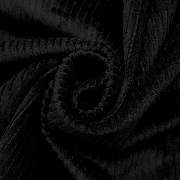 Stretch Breitcord "Fashion Standard 6" Farbe Schwarz Billig