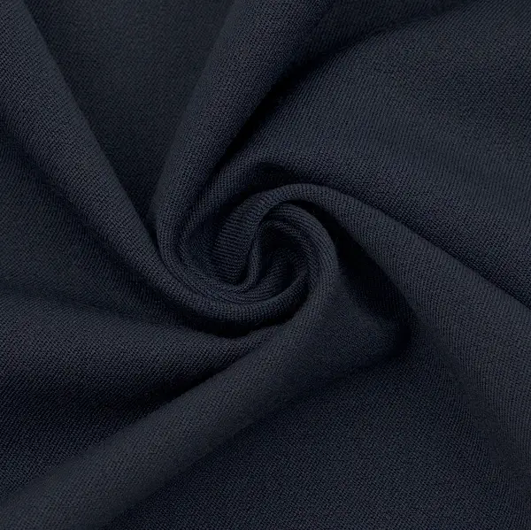 Preisreduziert Stretch Twill Gabardine Farbe Marine-Blau