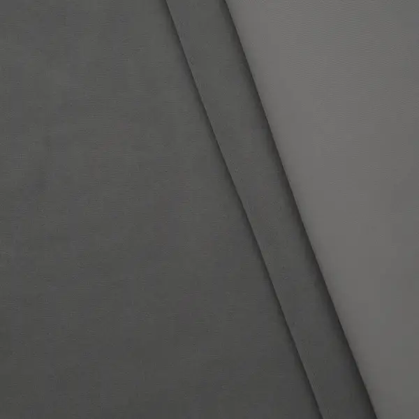 Trevira CS Velours Vorhangstoff Farbe Grau Sale