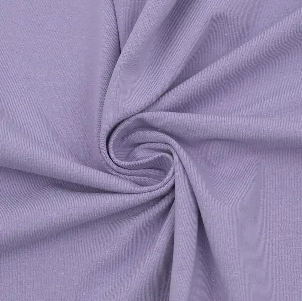 Sonderangebot Baumwoll Stretch Jersey "Basic 2" Farbe Hell-Lila