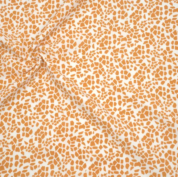 100% Viskose Javanaise "Mosaik" Farbe Senf-Gelb Bestseller