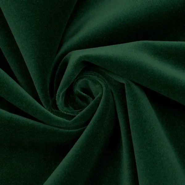 Super-Preis 100% Baumwolle Samt "Fashion Classic 3" Farbe Dunkel-Grün