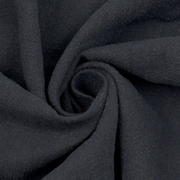 100% Leinen Stoff stonewashed Farbe Navy-Blau Jetzt Bestellen