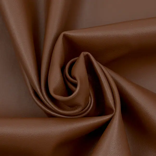 Stretch Nappaleder Imitat Farbe Cognac-Braun Neuheit