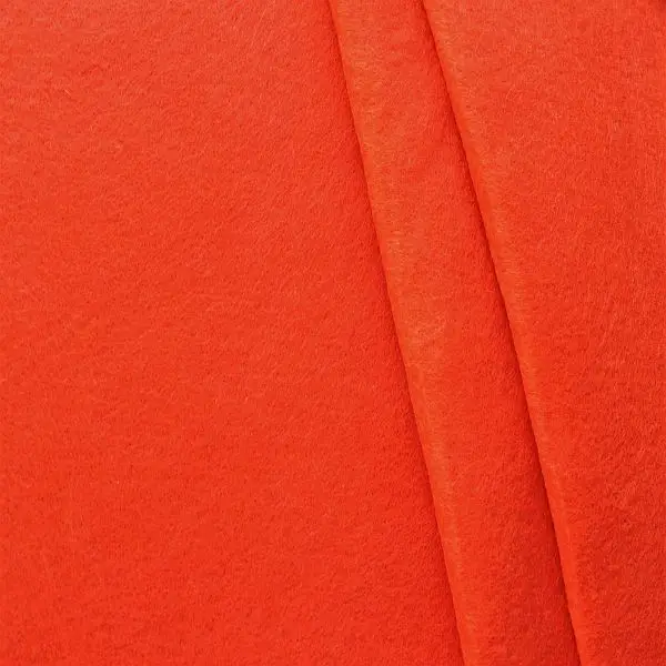 Versand Am Gleichen Tag Bastel Filz Stärke 3,0mm Breite 90cm Farbe Hot-Orange