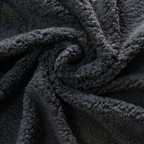 Neuheit Teddy Plüschstoff "Super Soft 2" Farbe Dunkel-Blau