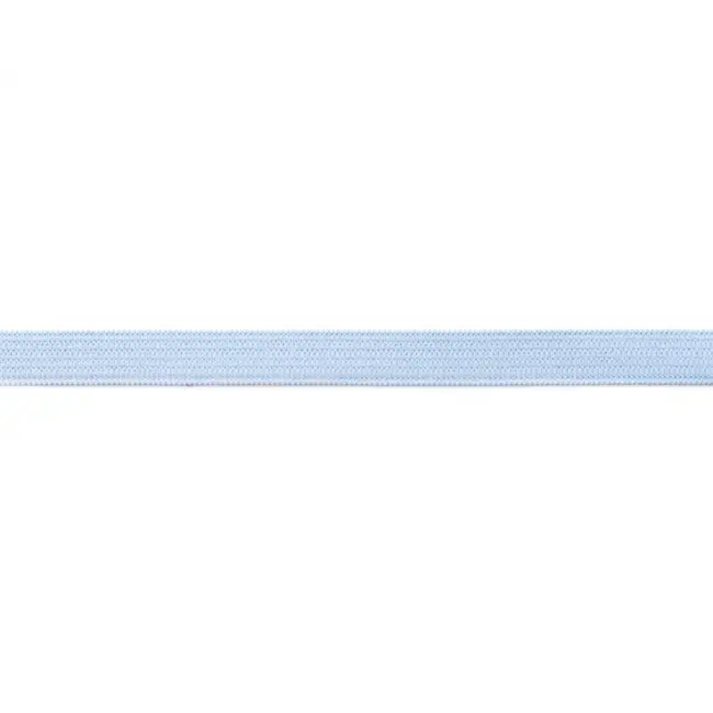 2m Elastikband Breite 10mm Farbe Hell-Blau Meistverkauft