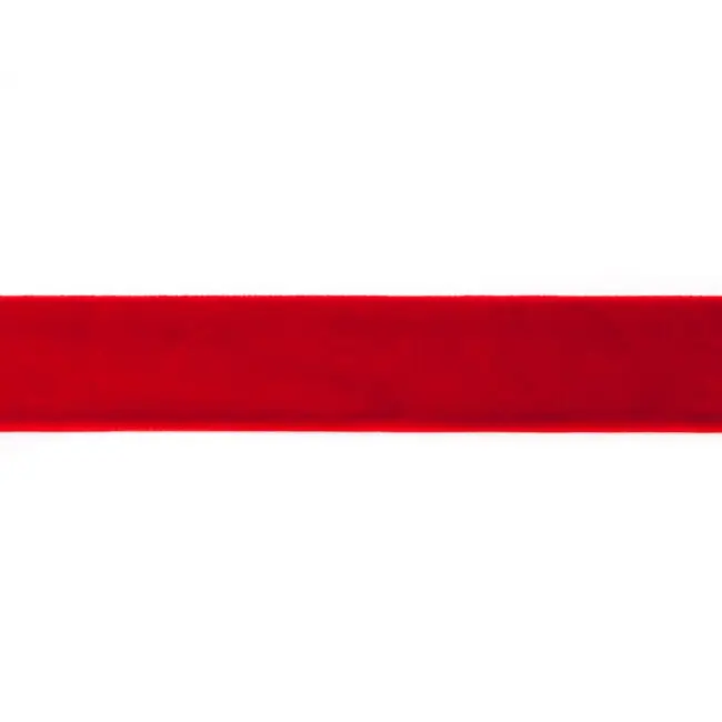 Samtband Breite 25mm Farbe Rot Bestseller