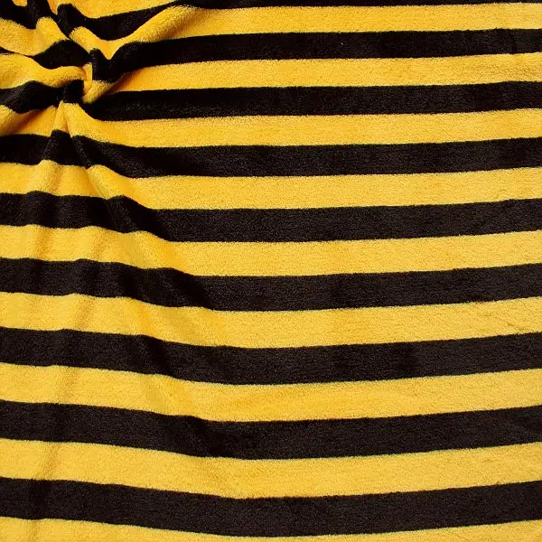 Wellness Fleece "Biene" Farbe Schwarz-Gelb Letzte Chance