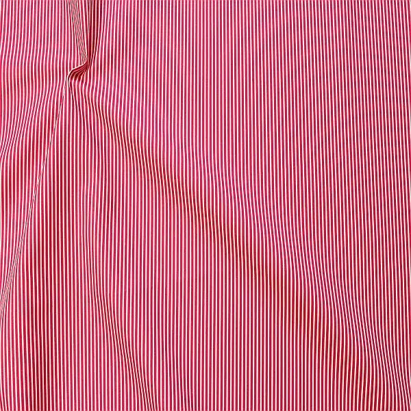 100% Baumwollstoff "Längsstreifen fein" Farbe Pink-Weiss Direktkauf