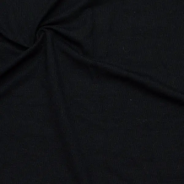 Sofort Bestellen Bambus Stretch Jersey "Basic 5" Farbe Schwarz