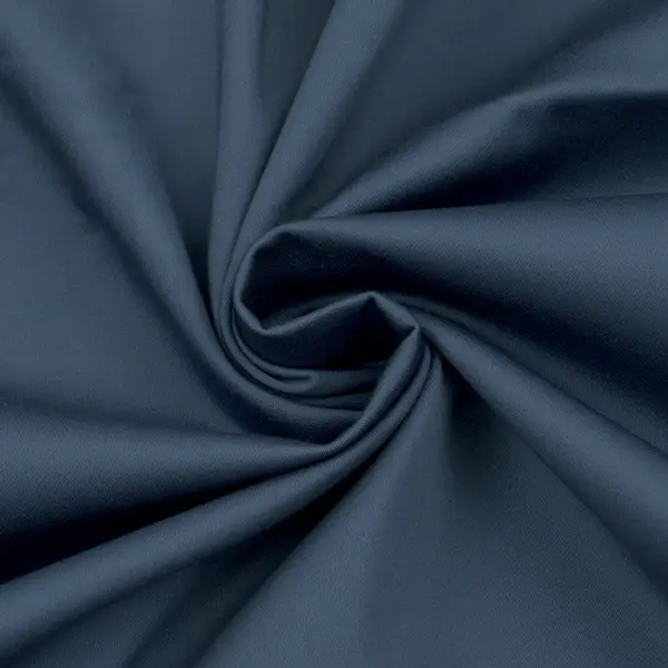 Stretch Baumwolle Satin Farbe Saphir-Blau Sale