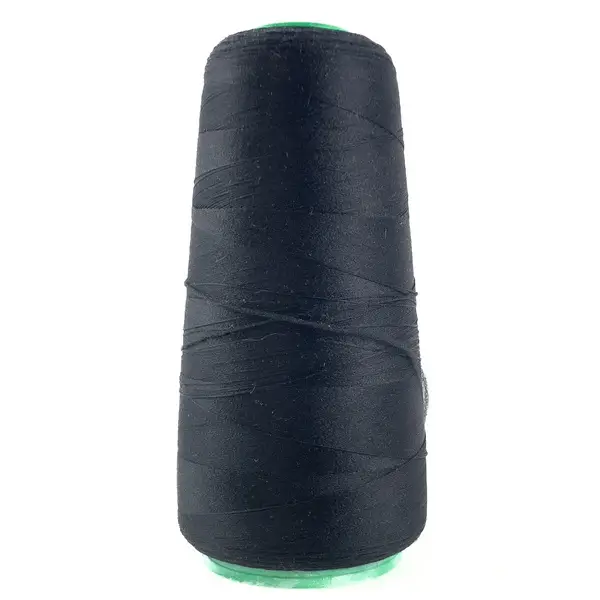 Super-Preis Bauschgarn 2700m Spule Farbe Schwarz