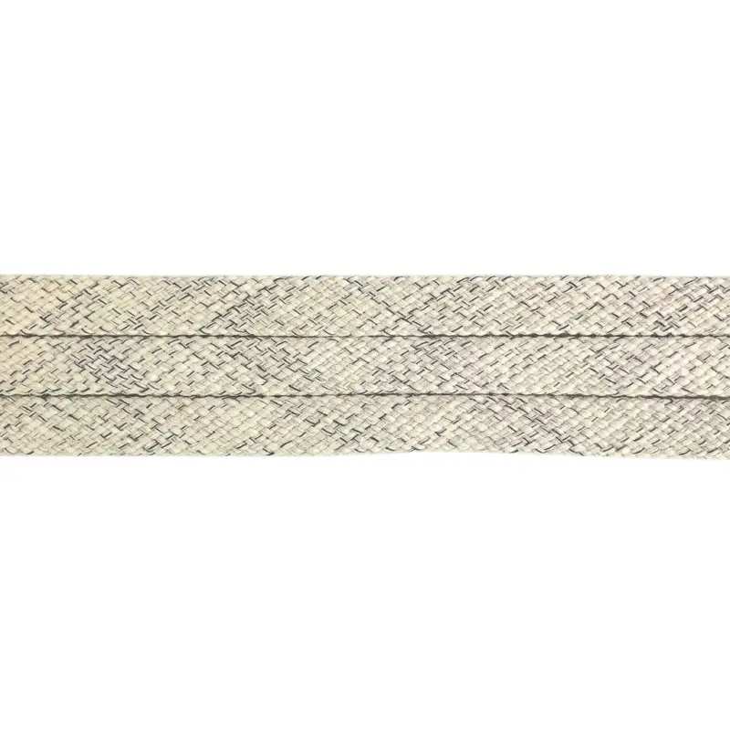 Preis Gesenkt Flachkordel Hoodieband 17mm Farbe Creme-Weiss Melange