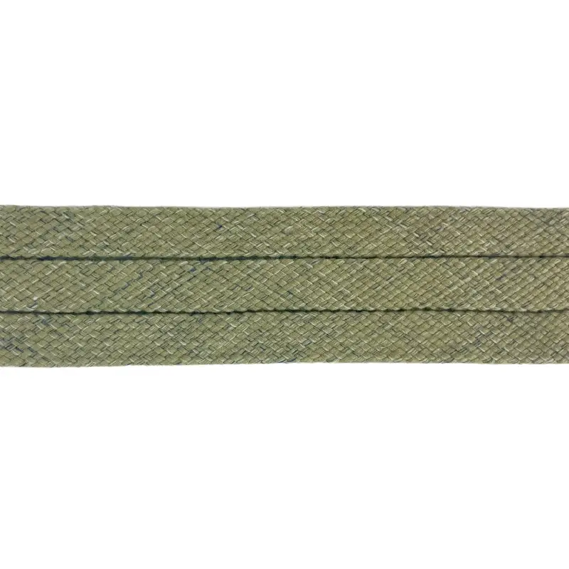 Nur Heute Flachkordel Hoodieband 17mm Farbe Blass-Grün Melange