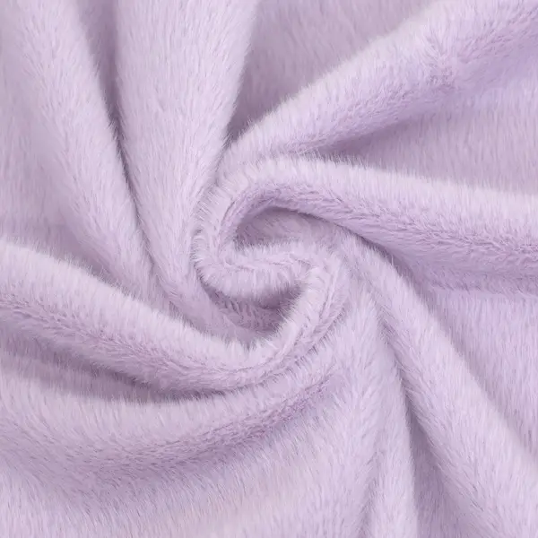 Neuheit Fellimitat Kunstfell "Super Flausch 2" Farbe Hell-Lila