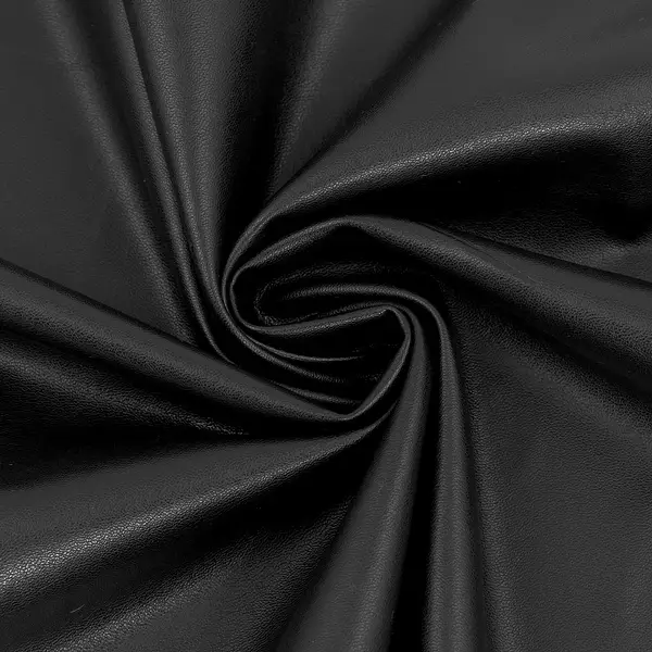 Schnäppchen Stretch Nappaleder Imitat 2 Farbe Schwarz