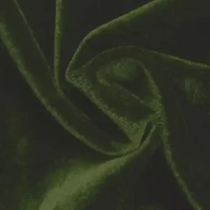 Neuheit Stretchsamt - Moosgrün - 31