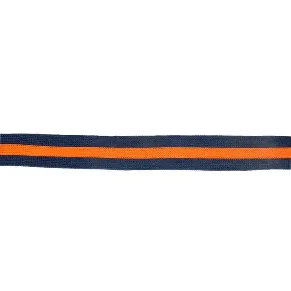 Flexibles Band Gestreift 25mm - Blau/Orange Bestseller