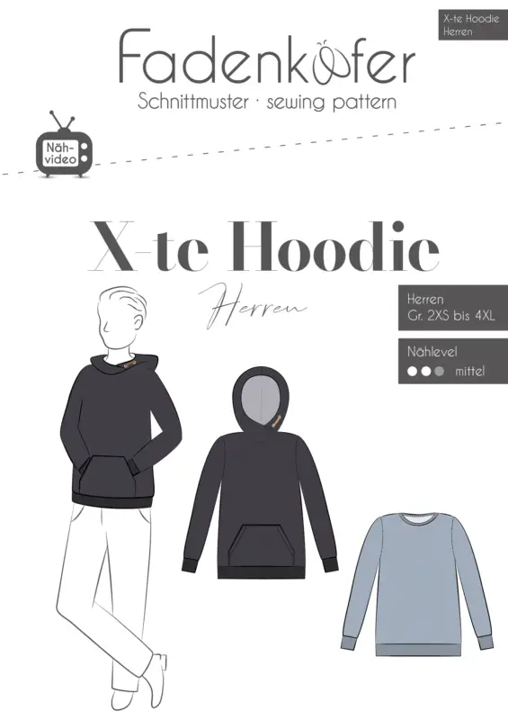 Sonderangebot X-te Hoodie Herren