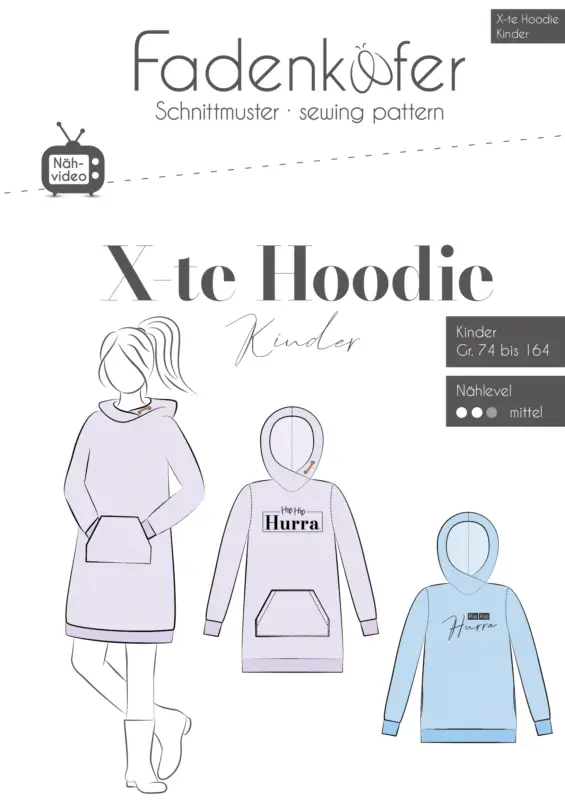 Versand Am Gleichen Tag X-te Hoodie Kinder