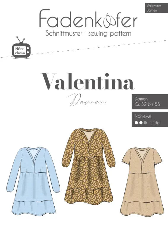 Versand Am Gleichen Tag Kleid Valentina Damen