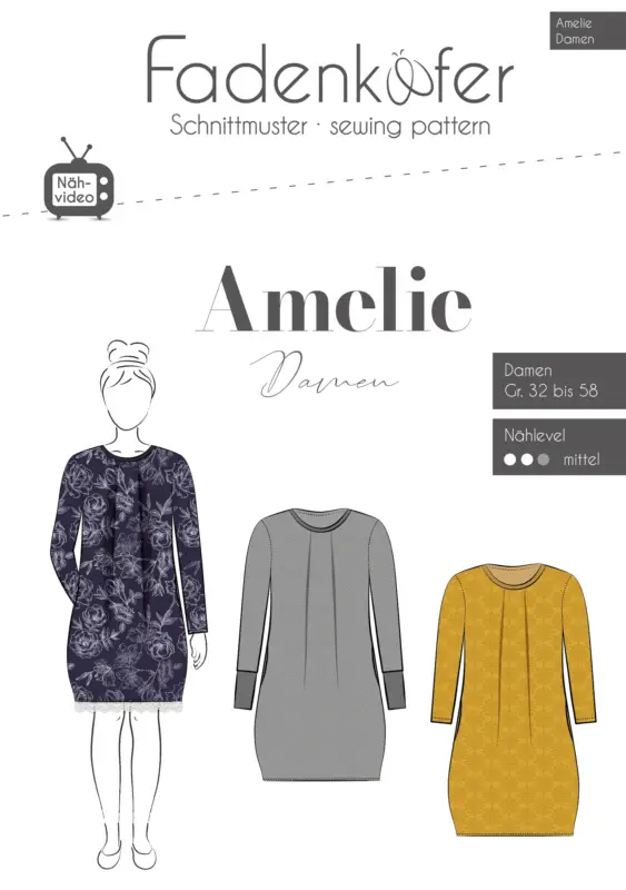 Kleid Amelie Damen Garantierte Lieferung