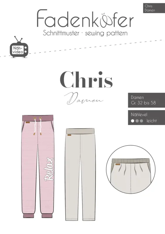 Neue Ware Jogginghose Chris Damen