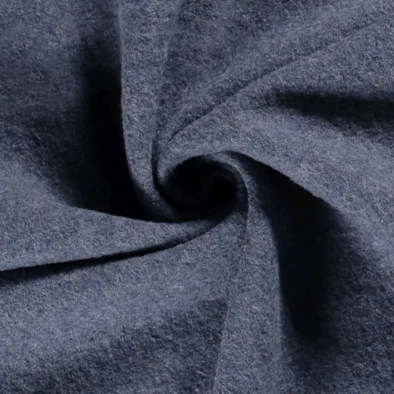 Kracherpreis Walkloden melange Indigo 1109