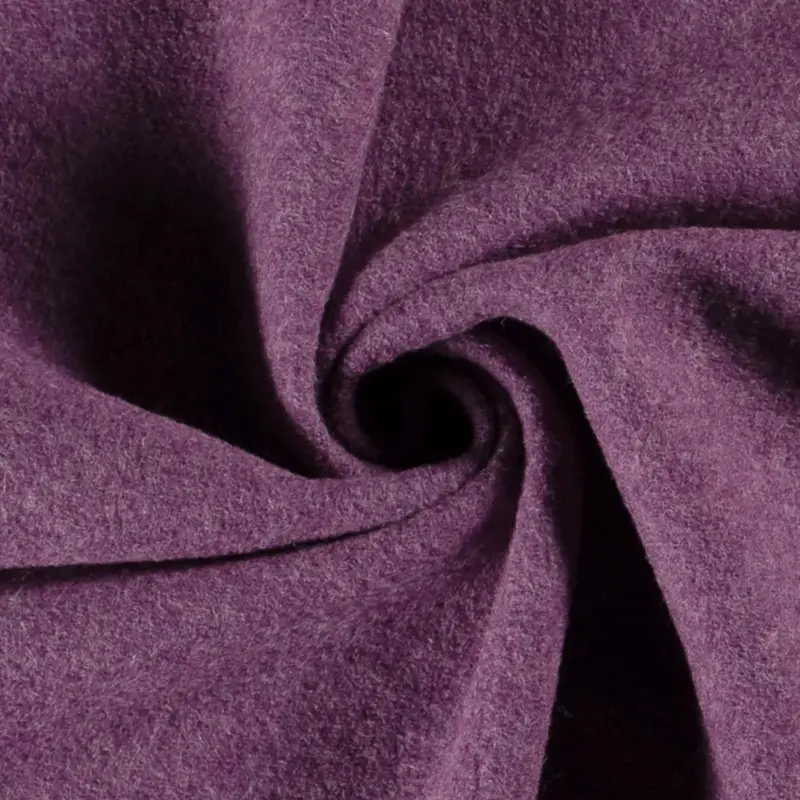 Walkloden melange Violett 1260 Markenprodukt