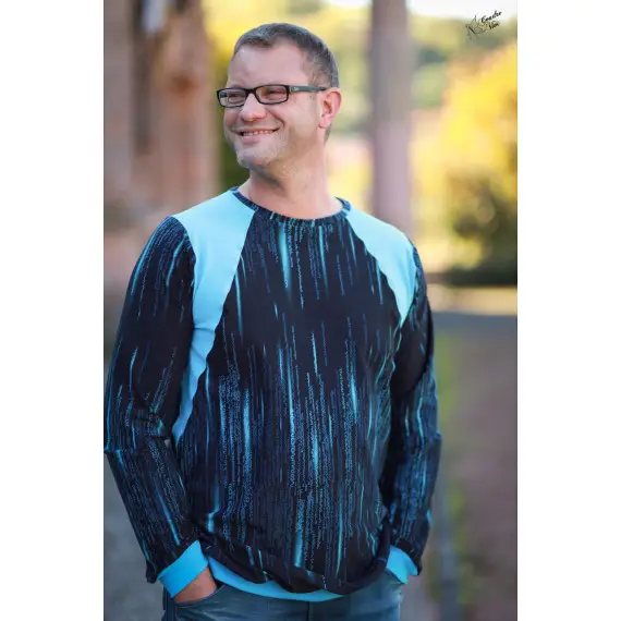 # 261 - College Man Gr. XS - XXXL inkl. A0 Dateien Billig