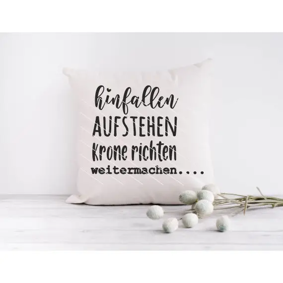 "Hinfallen" Plotterdatei Plottervorlage Spruch Sprüche Weisheiten Kracherpreis