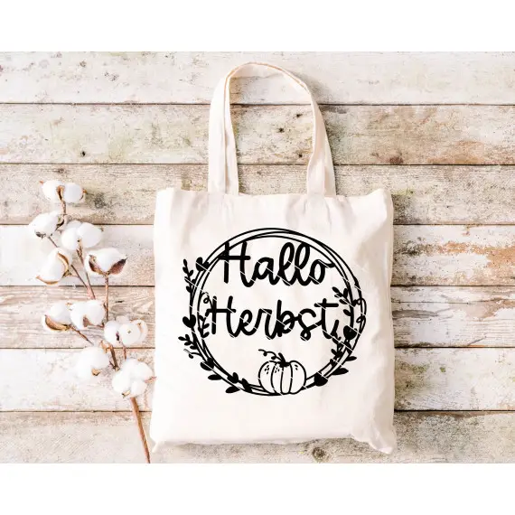 "Hallo Herbst #1" Plotterdatei Plottervorlage Sprüche Spruch druchhalten Weisheiten Schneller Versand
