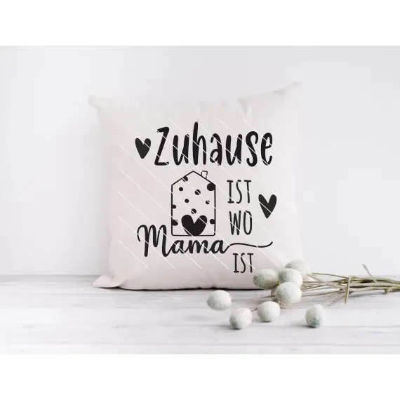 "Zuhause ist...... #1" Plotterdatei Plottervorlage Home Zuhause Häuschen Boho Begrenztes Angebot