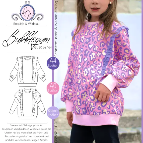 Ebook Bubblegum Gr. 80 bis 164 Sofort Bestellen
