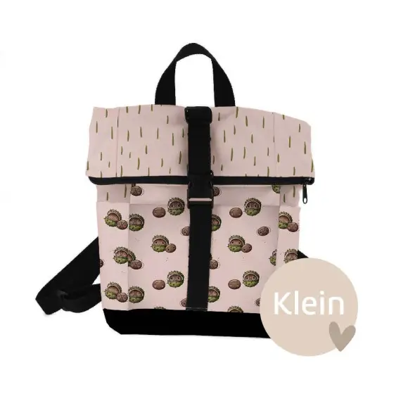 Neu DIY-Nähset - Rucksack - Nepal - Klein - Kastanien - abby and amy
