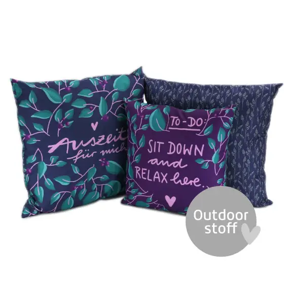 Kissenstoff - DIY - Kissen-Set - In the Garden - EMJO-DESIGN - Outdoorstoff - abby and amy Must-Have